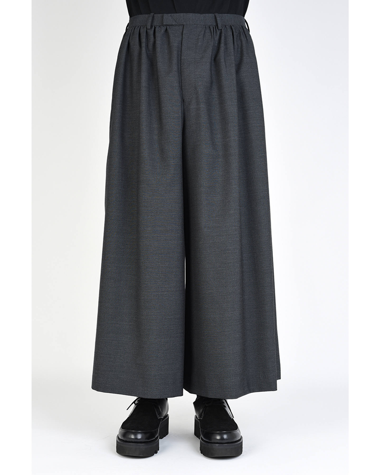 LAD MUSICIAN 19SS ワイドパンツ LAD MUSICIAN - Cropped Wide Pants | fakejam