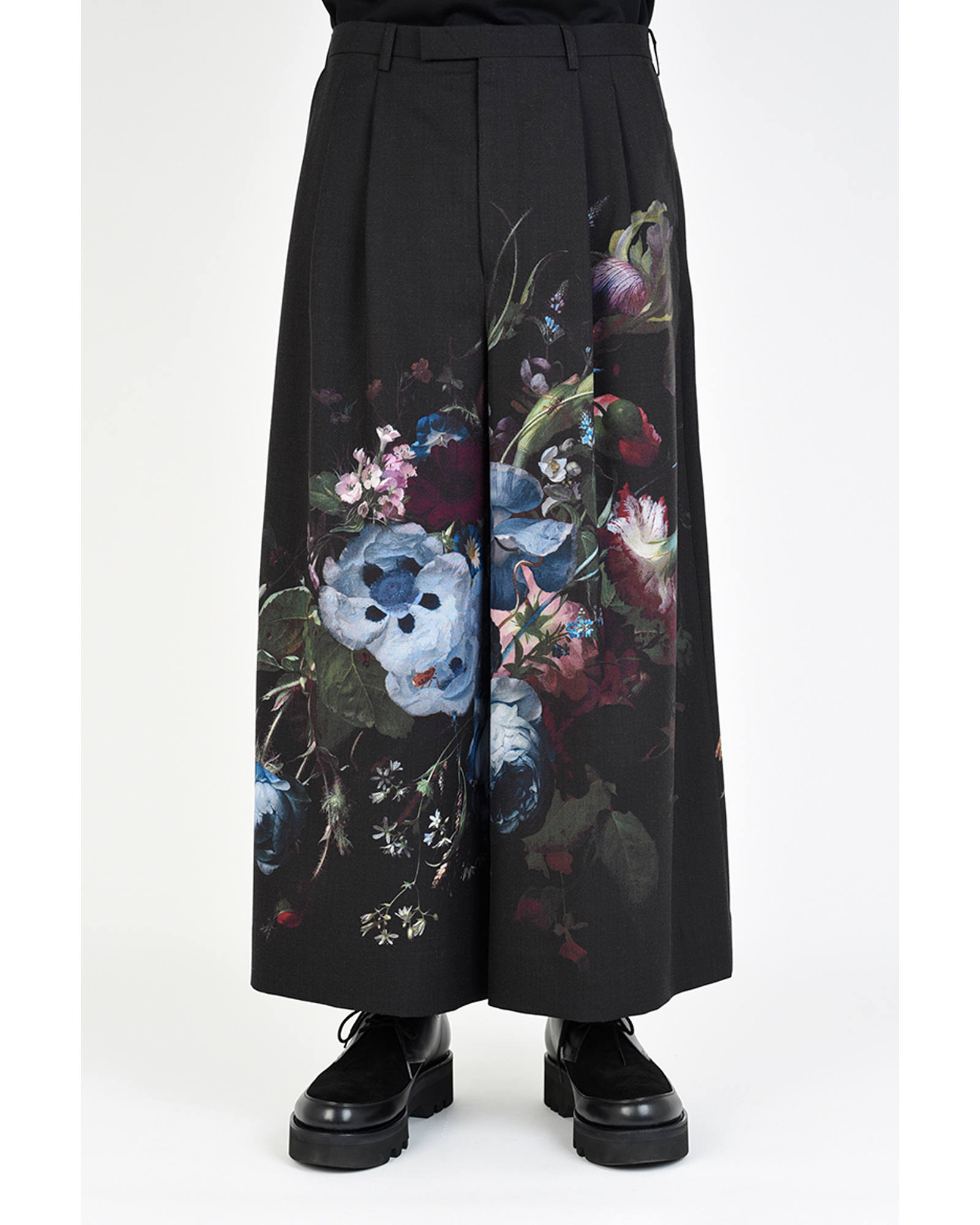 パンツ RAD MUSICIAN 2TUCK CROPPED WIDE SLACKS LAD MUSICIAN - 2Tuck Cropped Wide Slacks | fakejam