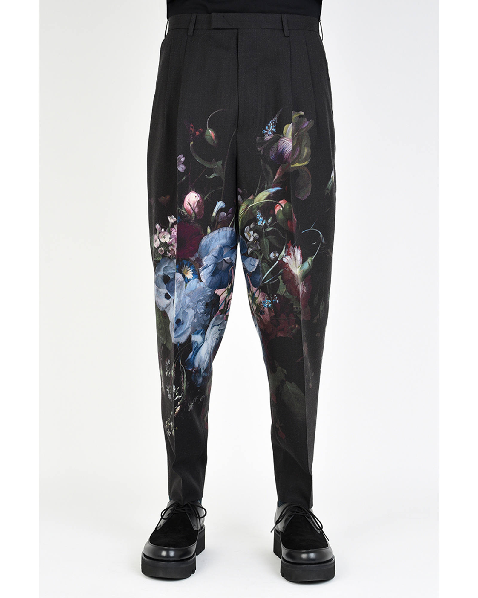 【LAD MUSICIAN】2TUCK TAPERED WIDE SLACKS LAD MUSICIAN - 2Tuck Jodhpurs Slim Slacks | fakejam