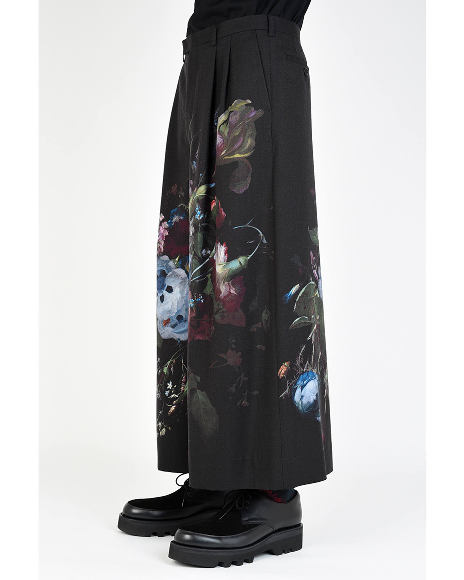 パンツ RAD MUSICIAN 2TUCK CROPPED WIDE SLACKS LAD MUSICIAN - 2Tuck Cropped Wide Slacks | fakejam