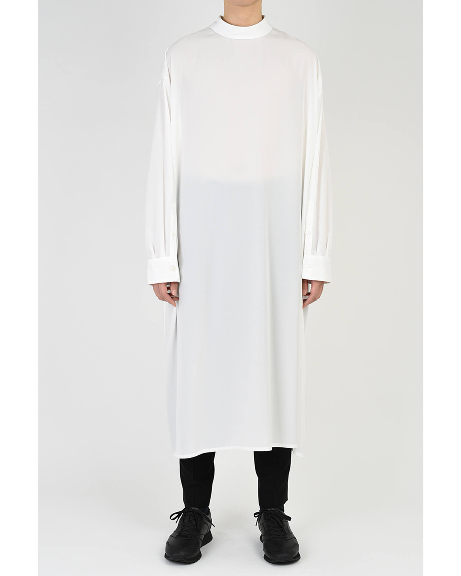 LAD MUSICIAN ロングシャツ LAD MUSICIAN - Back-Front Long Shirt | fakejam