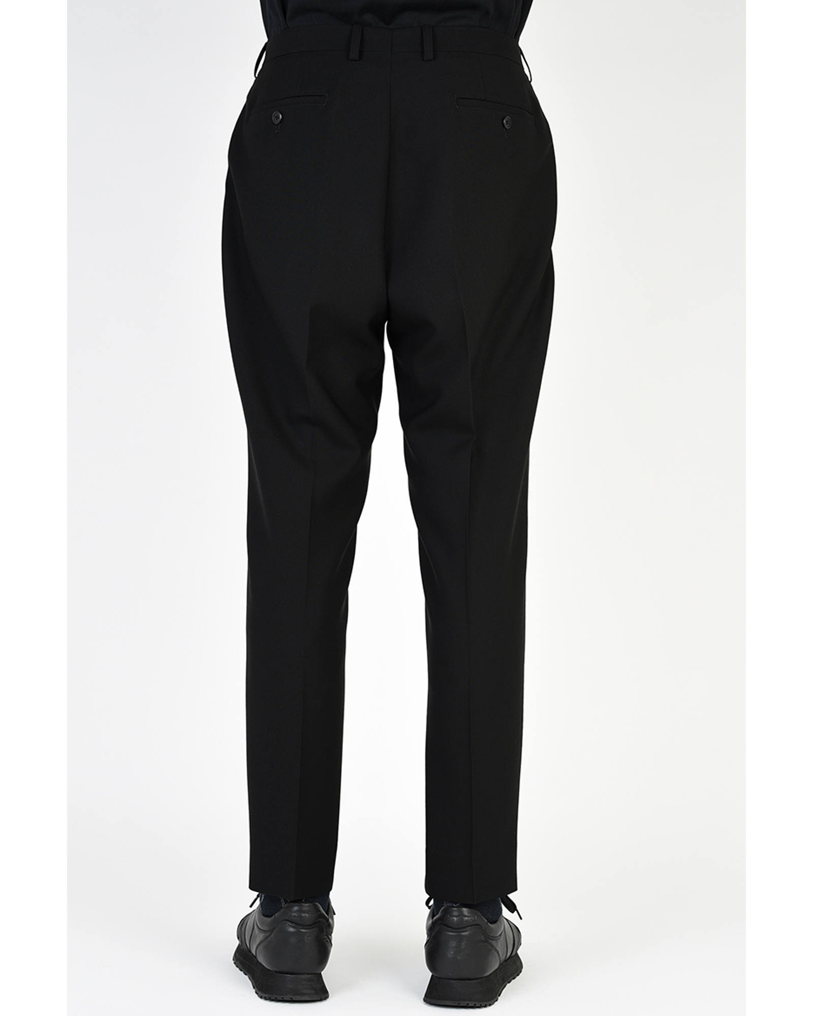 【LAD MUSICIAN】2TUCK TAPERED WIDE SLACKS LAD MUSICIAN - 2Tuck Cropped Wide Slacks | fakejam