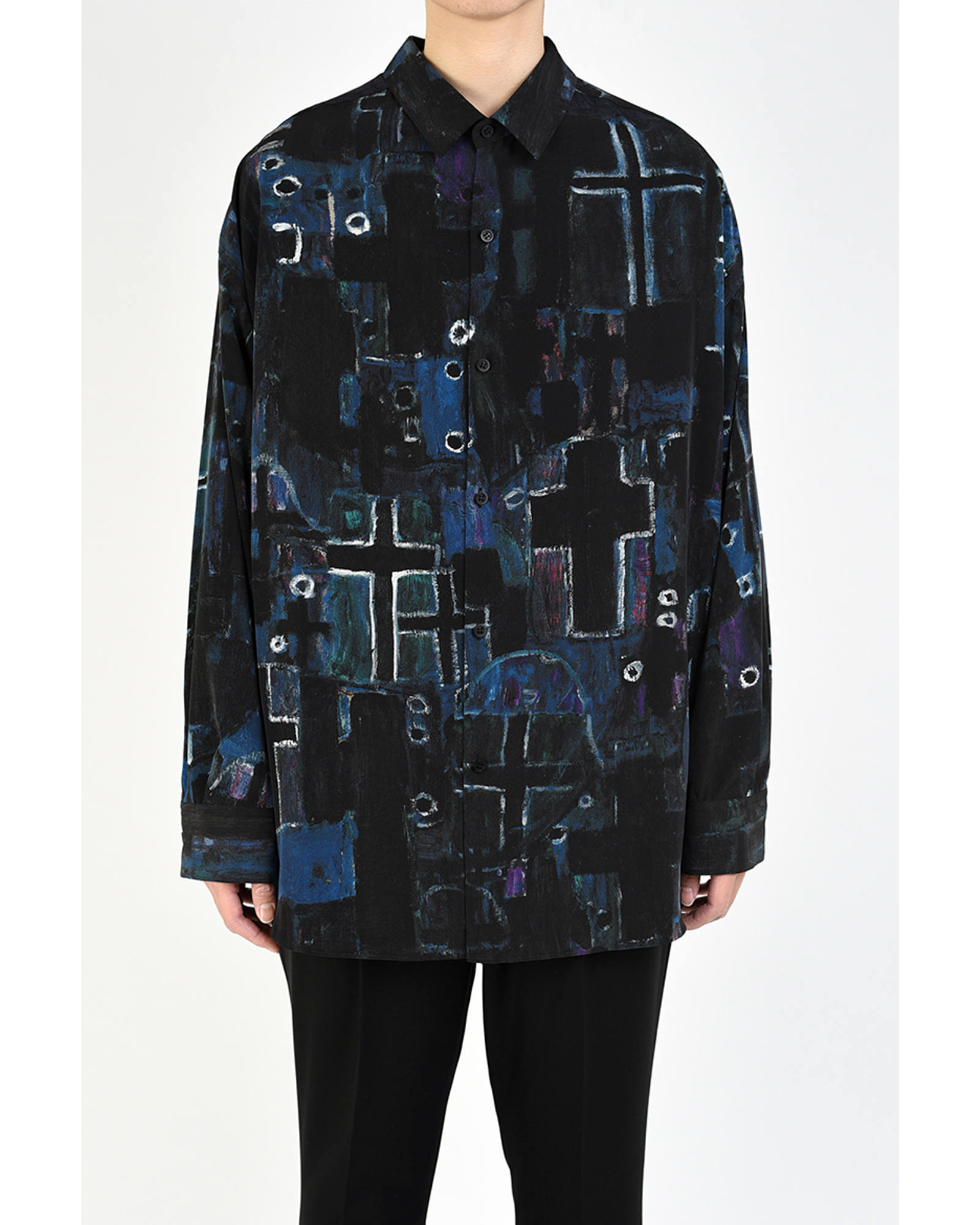 LAD MUSICIAN 2020SS バックフロントシャツ 42 LAD MUSICIAN 2020SS