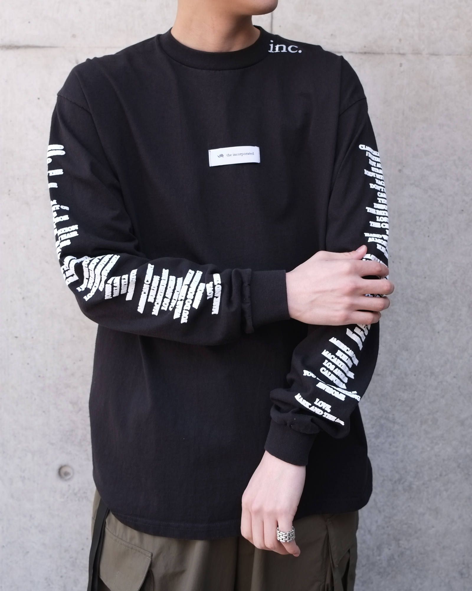 The incorporated - The Label Long T Shirt | fakejam